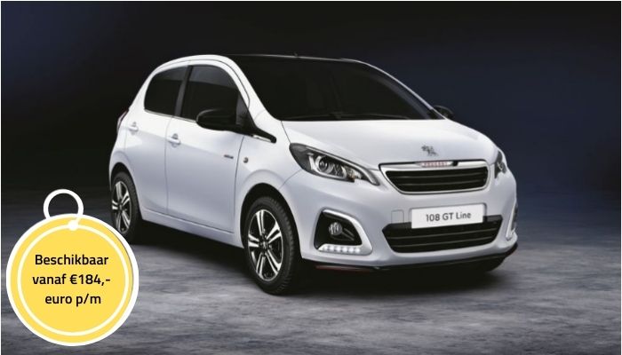 Peugeot 108 private lease 